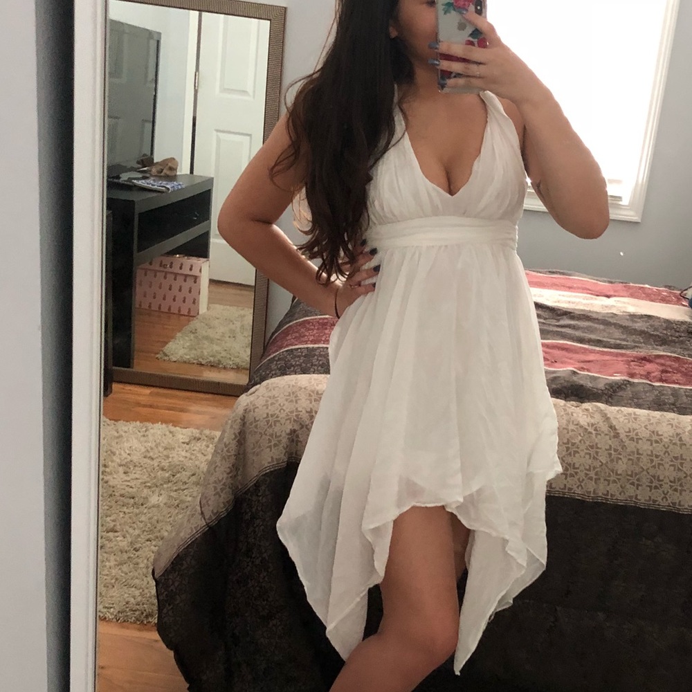 White dress